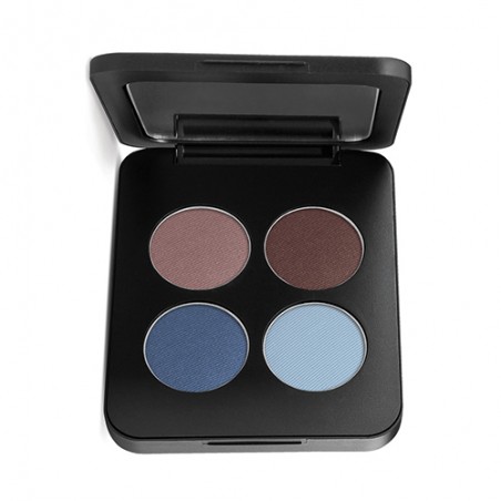 Pressed Mineral Eyeshadow Quad - Glamour-eyes (4g)